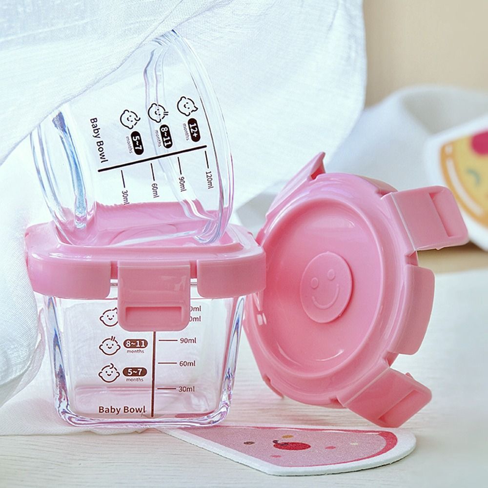 Baby Food Storage Jar - Стеклянный контейнер для хранения еды, новинка,