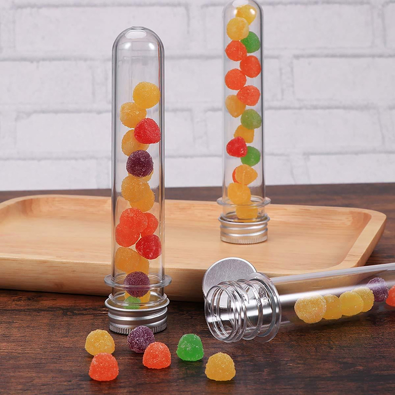 Baby Food Storage Jar - 1/5 шт. пластиковые лабораторные пробирки, прозрачная