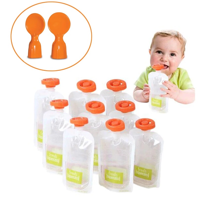 Baby Food Storage Jar - 50 шт. пакетов для хранения детского