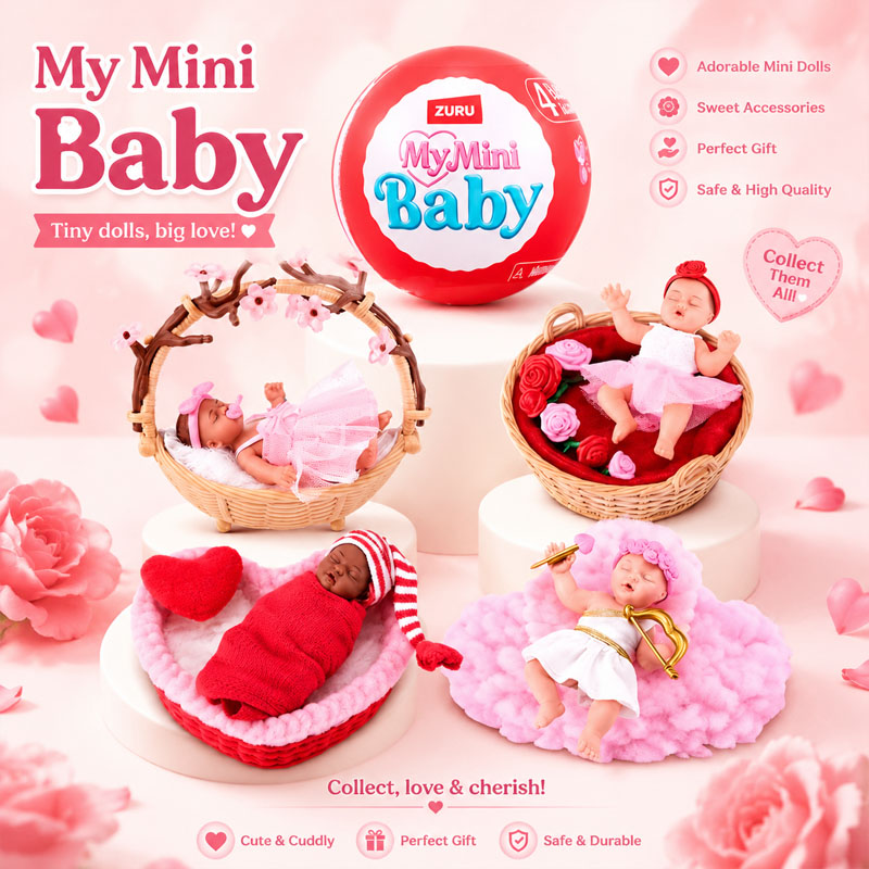 Коллекционная серия Zuru Mini  – обзор и цена Baby Products Brands