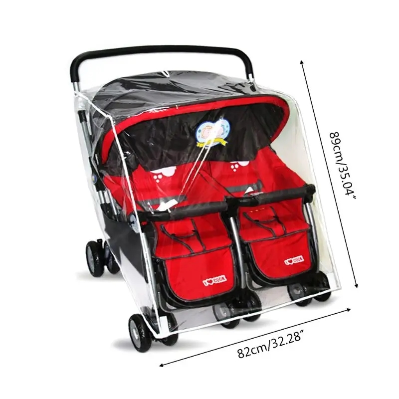 Универсальный дышащий детский  – обзор и цена Stroller Rain Cover
