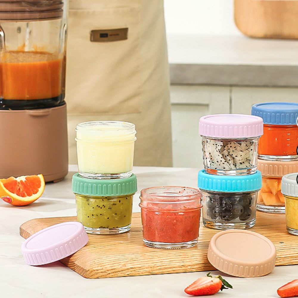6 шт., многофункциональная сте – обзор и цена Baby Food Storage Jar