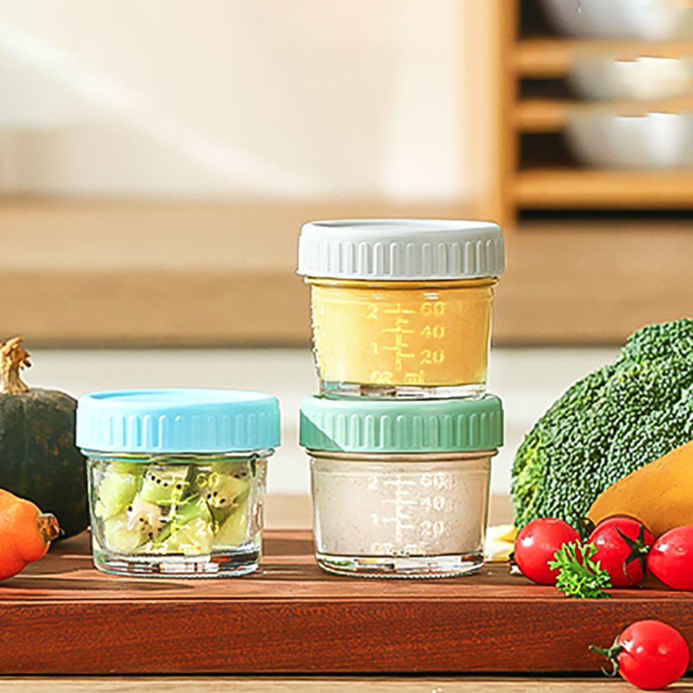 6 шт., многофункциональная сте – обзор и цена Baby Food Storage Jar