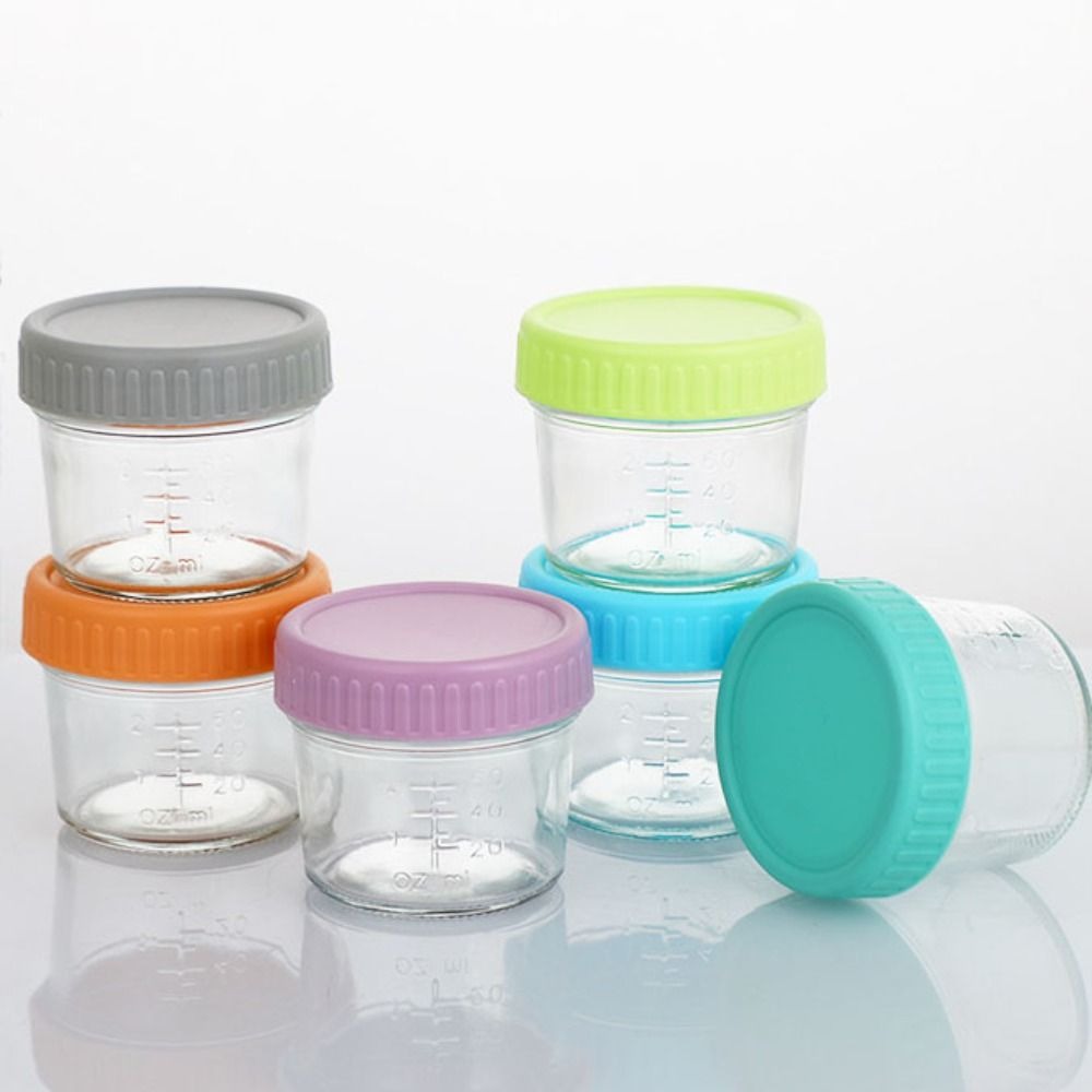 Набор из 6 многоразовых стекля – обзор и цена Baby Food Storage Jar