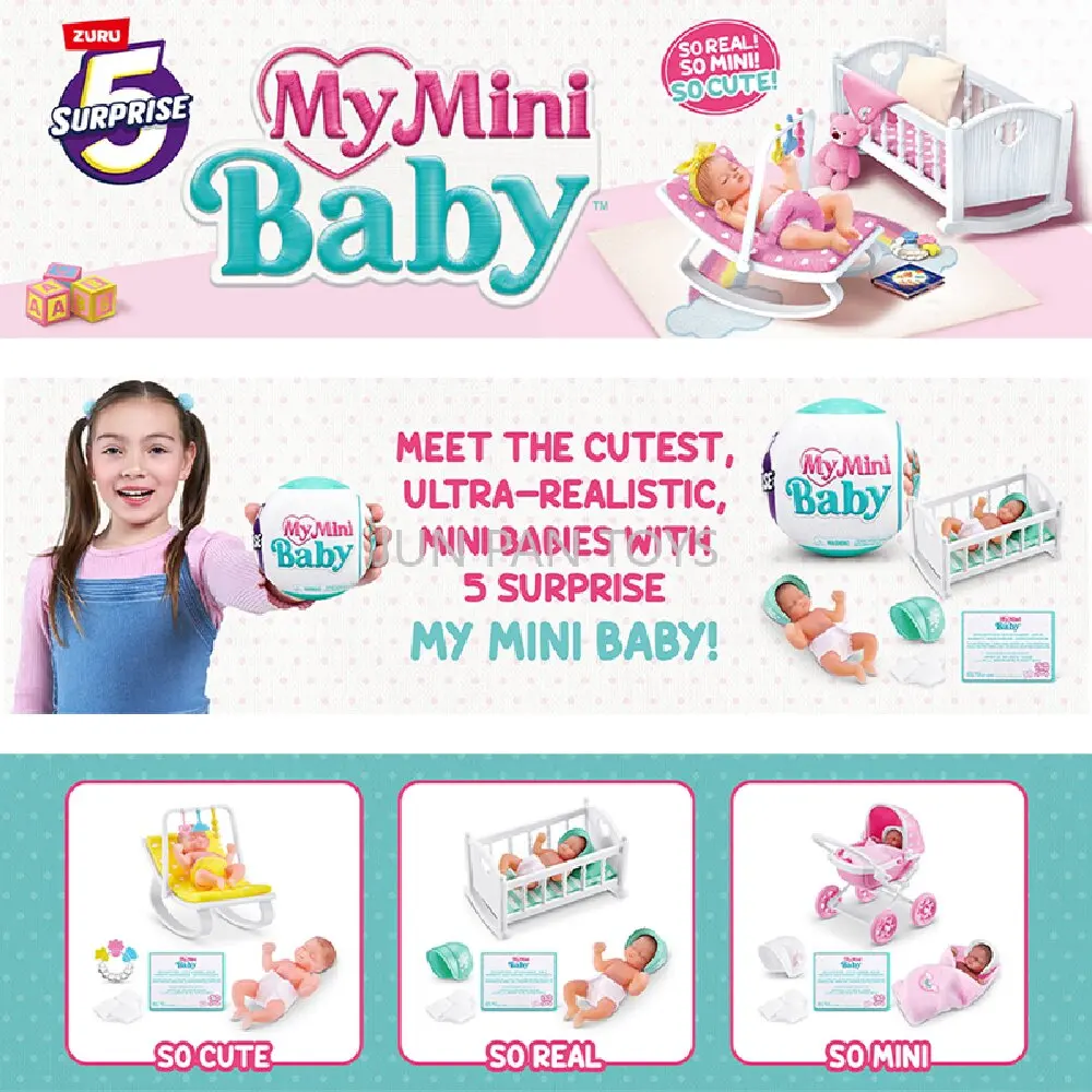 Игрушки Zuru 5 Surprise Mini B – обзор и цена Baby Product Brand