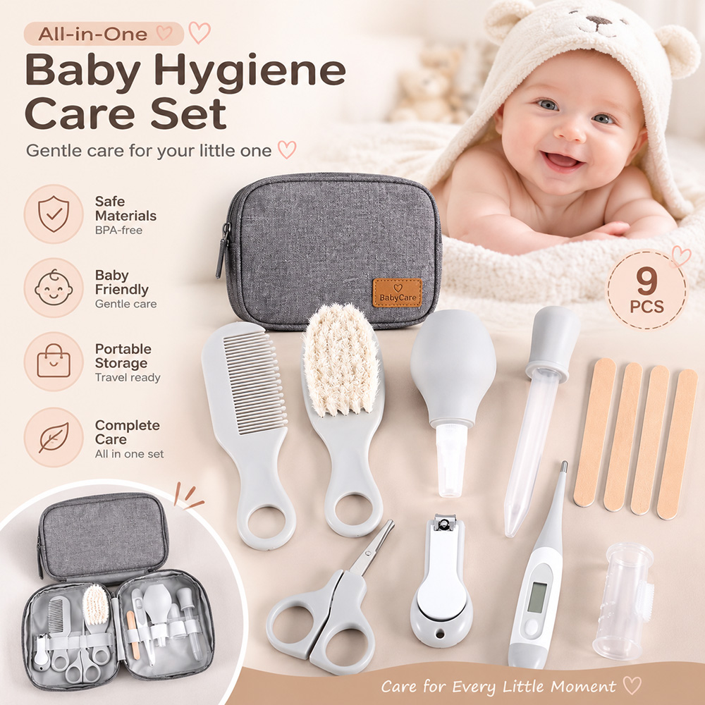Набор для ухода за новорожденн – обзор и цена Baby Products Kit Set