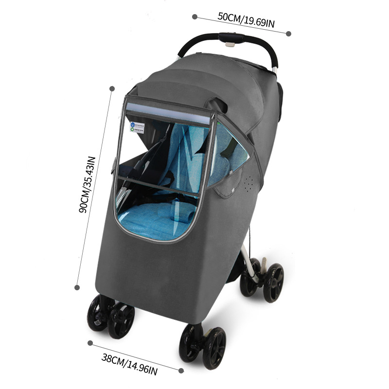 Дождевик для коляски, детский  – обзор и цена Stroller Rain Cover